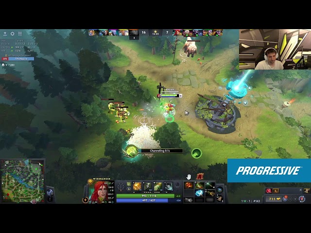 Dota 2 Arteezy Pro Gameplay 13k mmr live