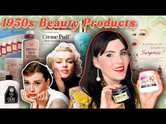 1950s Beauty Products found on every vanity