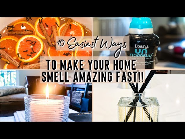 HOW TO MAKE YOUR HOUSE SMELL FRESH AND CLEAN | Home Cleaning Tips and Hacks