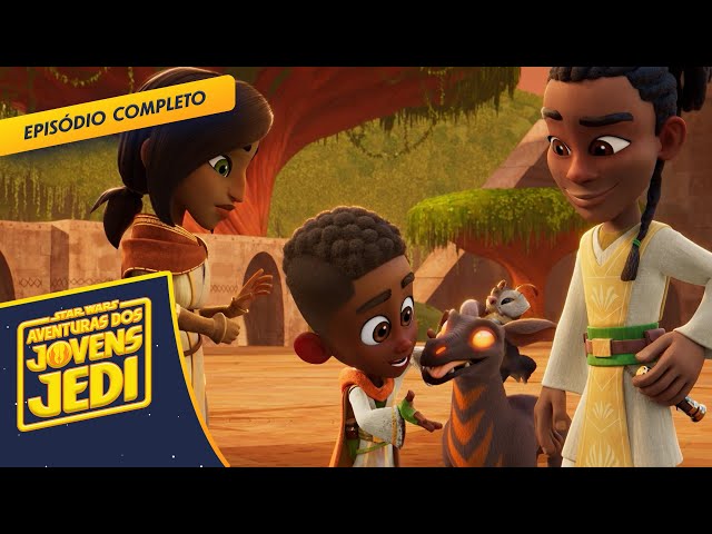 STAR WARS | AVENTURAS DOS JOVENS JEDI | A Busca do Charhound / Criatura em Segurança