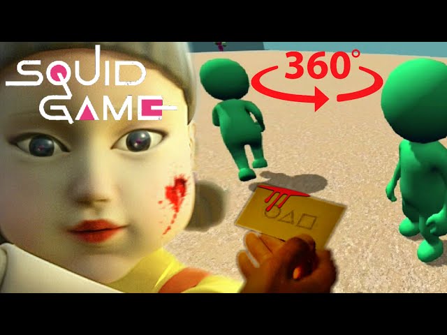 SQUID GAME in 360° VR  | Multiplayer Mobile Game