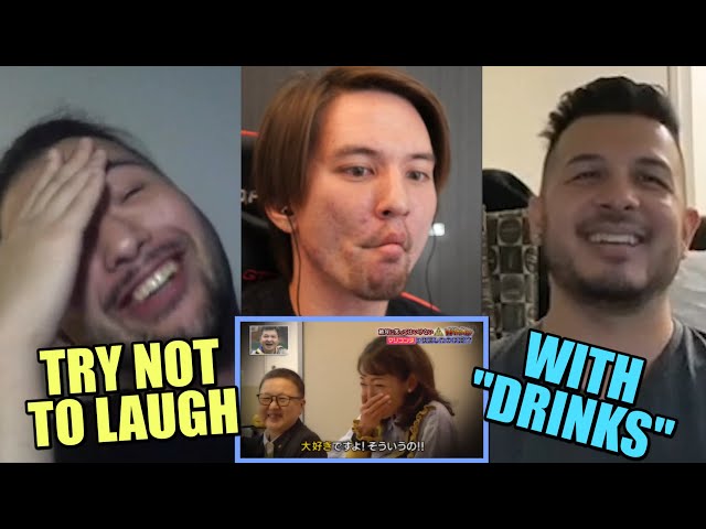 Reacting to GAKI NO TSUKAI Try Not to Laugh Drinking Edition | BEST MOMENTS COMPILATION