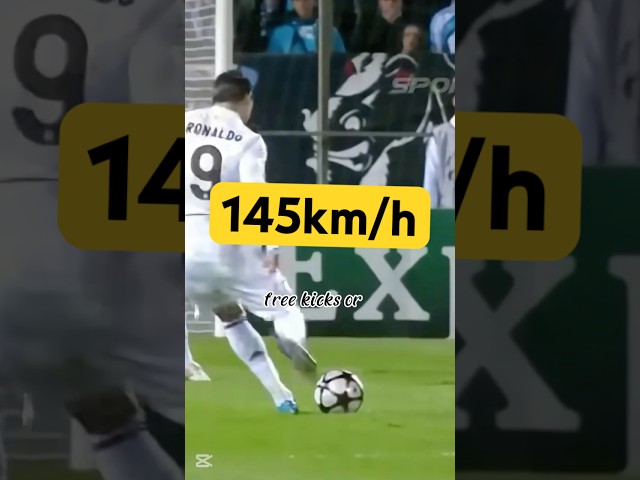 Free-Kick that broke the Speedometer #fastestfreekick #football