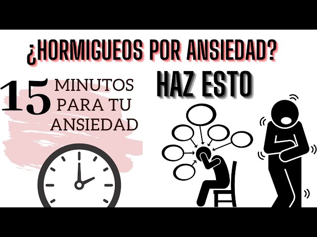 ¿Hormigueos por ansiedad?. ¡Haz esto!