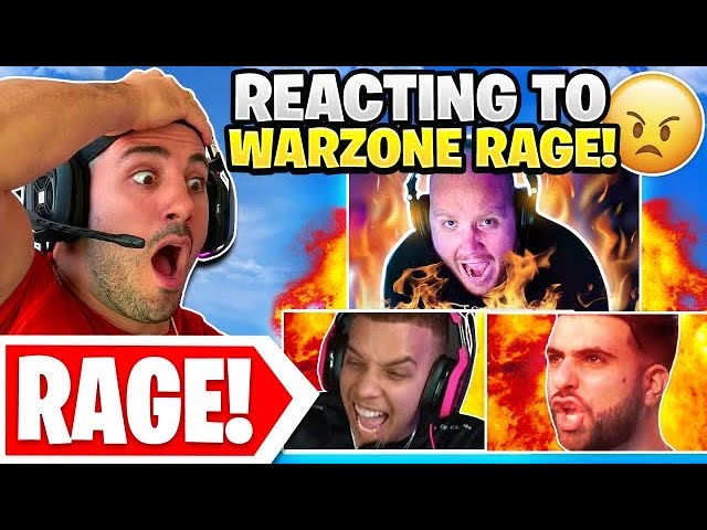 Reacting To The WORST Warzone Rage..😯