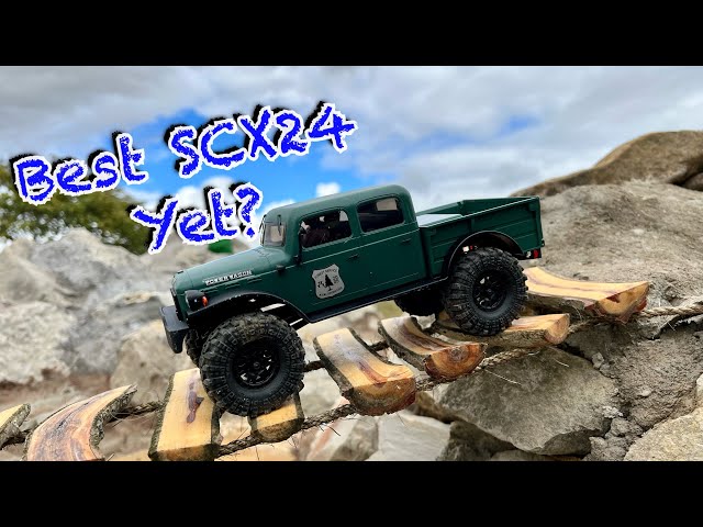 SCX24 Power Wagon & Trailer! Best SCX24 yet?