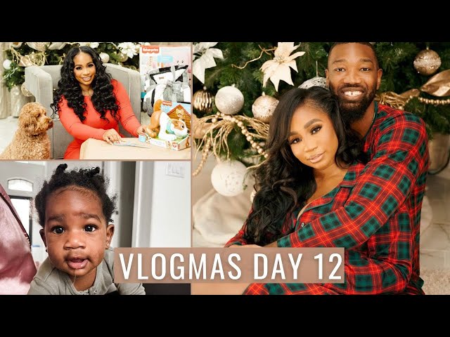 VLOGMAS Day 12 | Vision Boards, Shoot Day, Date Night + More | JaLisaEVaughn