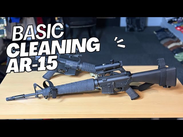 How to Clean My AR 15 Quickly (Colt M16A1) 2024