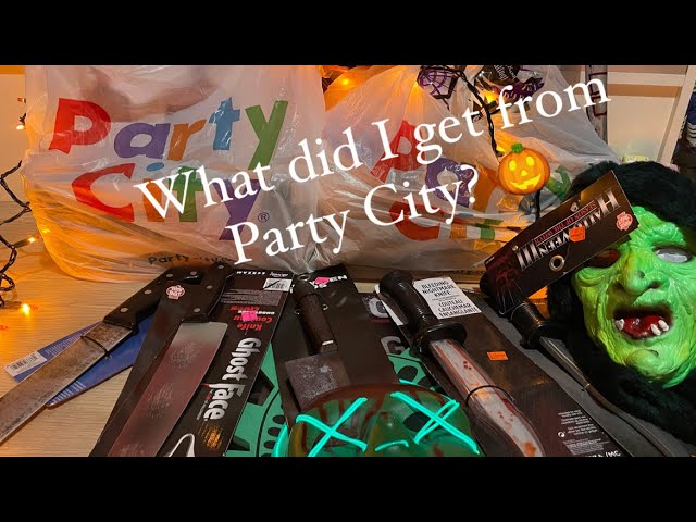 Massive Party City Halloween Haul