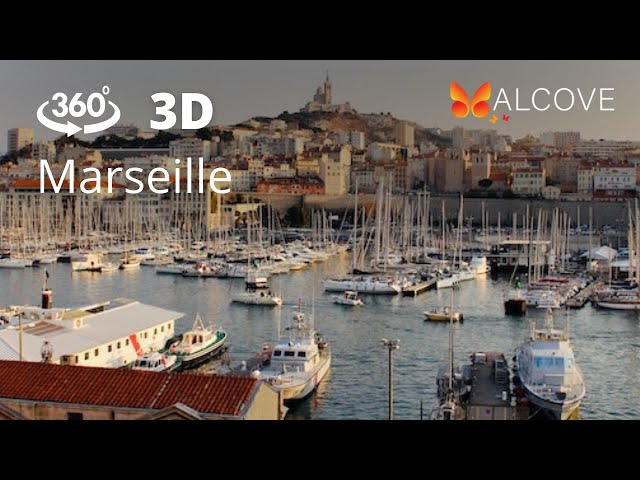 360 3D MARSEILLE, FRANCE 1 of 3 Virtual Travel 4K (Hi-res, Full Series in Alcove VR on Quest)