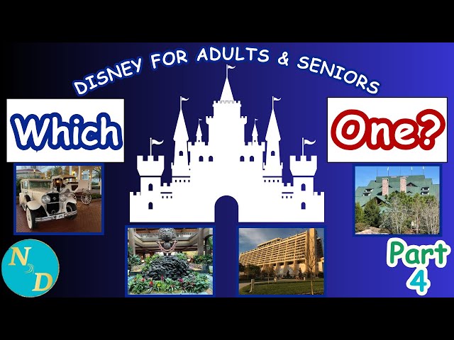 Best Magic Kingdom Disney Resort? Adults and Seniors - Surprise!