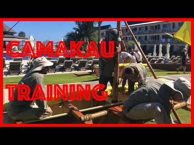 Camakau Training the Day Before Eco-Challenge Fiji