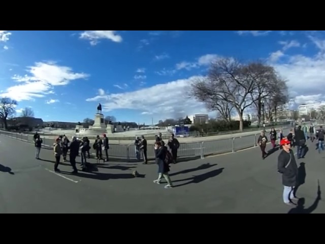 360 view of Capitol ahead of Inauguration Day