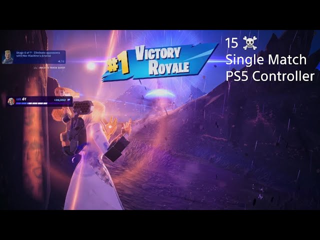 15 ELIMINATIONS SOLO VS SQUADS VICTORY ROYALE (FORTNITE SEASON 5 CHAPTER 4 PS5 CONTROLLER GAMEPLAY)