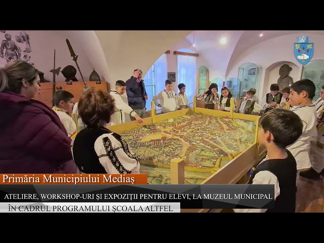 Ateliere, workshop-uri și ateliere pentru elevi, la Muzeul Municipal