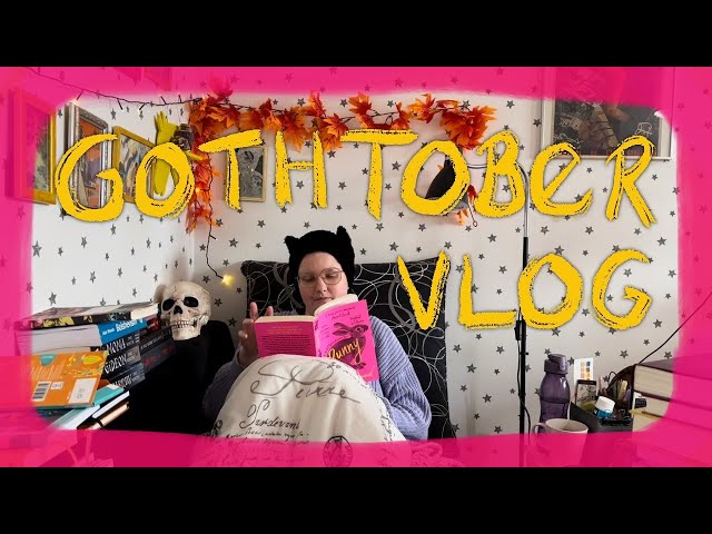 lgbt nonfiction and dark academia reading vlog 🖤 gothtober readathon 2023