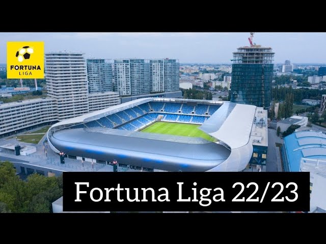 Slovak Fortuna Liga Stadiums 2022/23