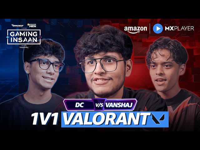 Triggered Insaan Got Triggered!!😐| DC vs Vanshaj | Gaming Insaan | Nischay Malhan | Amazon MX Player