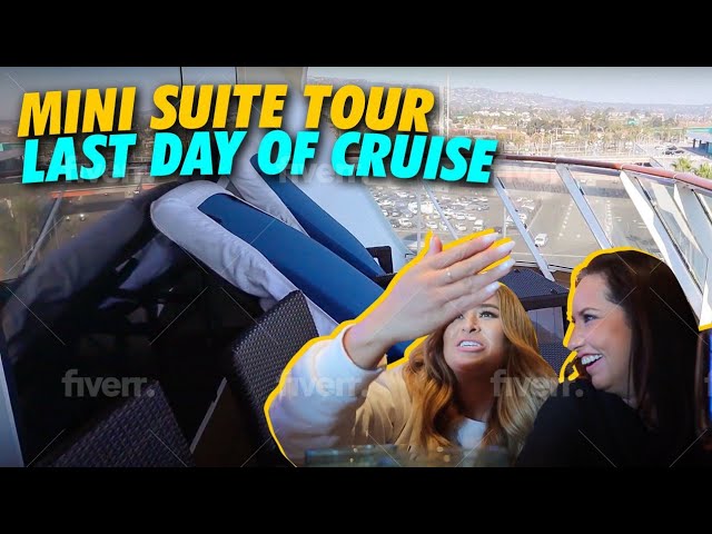 Norwegian Bliss Corner Balcony and Secret Storage | Cruise Vlog Day 7 ☹️