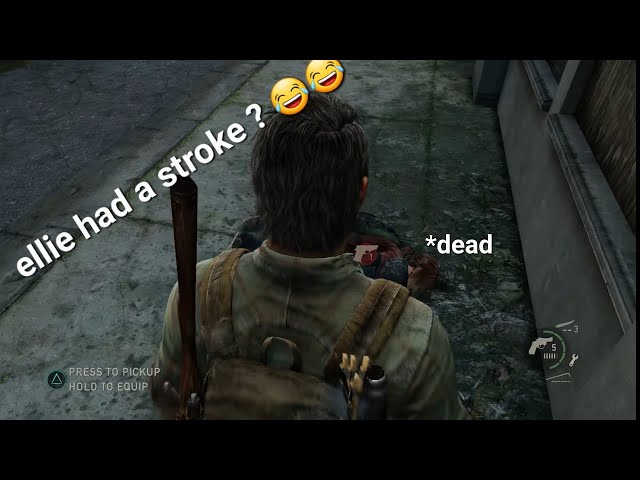 Best And Easiest glitch | The Last of Us Remastered | ellie death