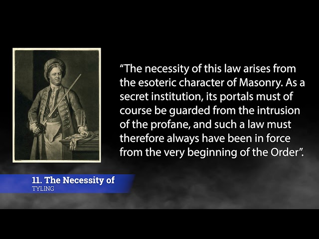 Freemasonry - The Landmarks of Freemasonry