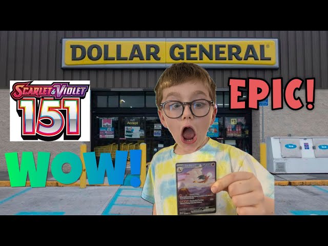 Is Dollar General the place to buy 151 Pokémon cards?