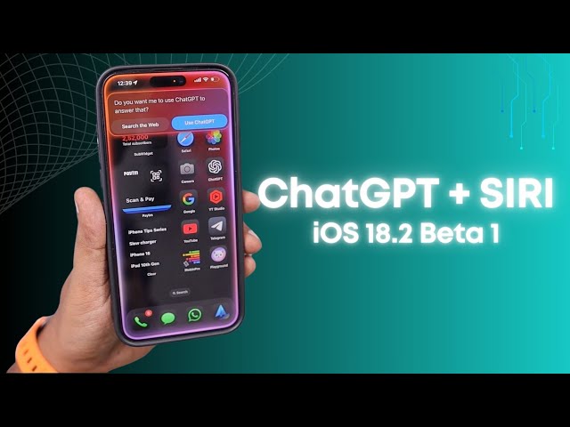 iOS 18.2 ChatGPT 🔥 Apple Intelligence on iPhone