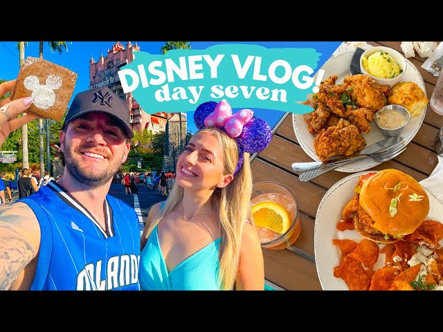 WALT DISNEY WORLD VLOG! ✨ DAY 7 🐭 Hollywood Studios | Chef Art Smiths Homecoming | Disney Springs