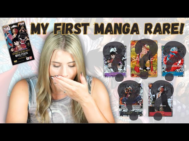 I pulled a manga rare from a blister pack! Which one did I get? | OP-09 | One Piece Card Game