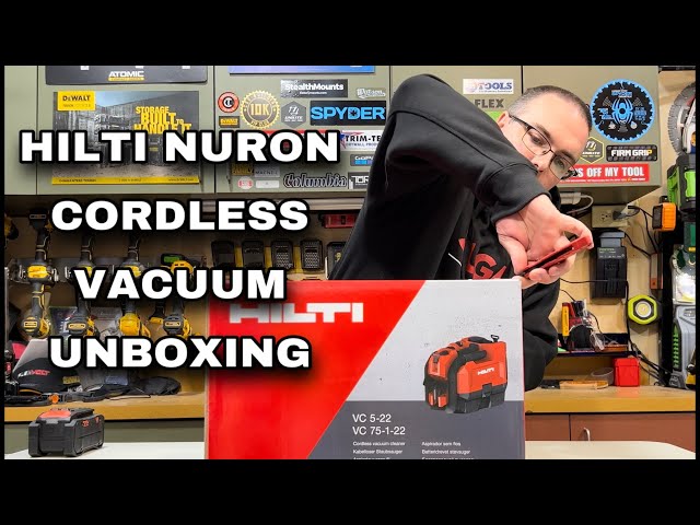 Hilti Nuron Cordless Vacuum UNBOXING!!!!