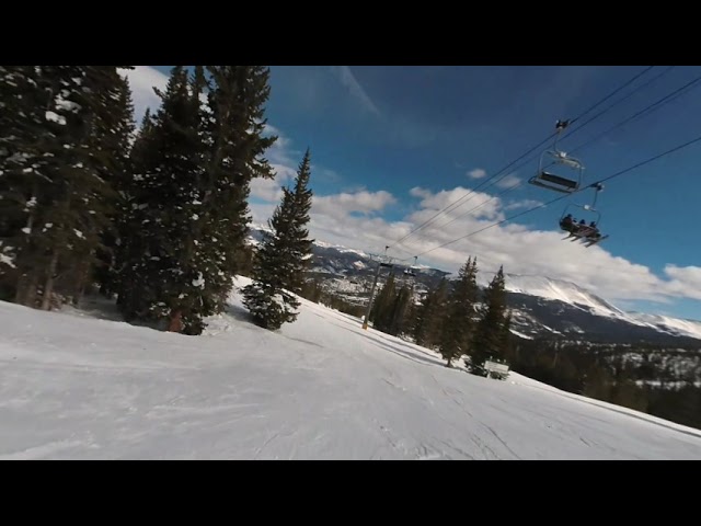 Snow Skiing Breckenridge Colorado Feb 2020   3   VR180 VR 180 3D Virtual Travel Sports Ski sa20