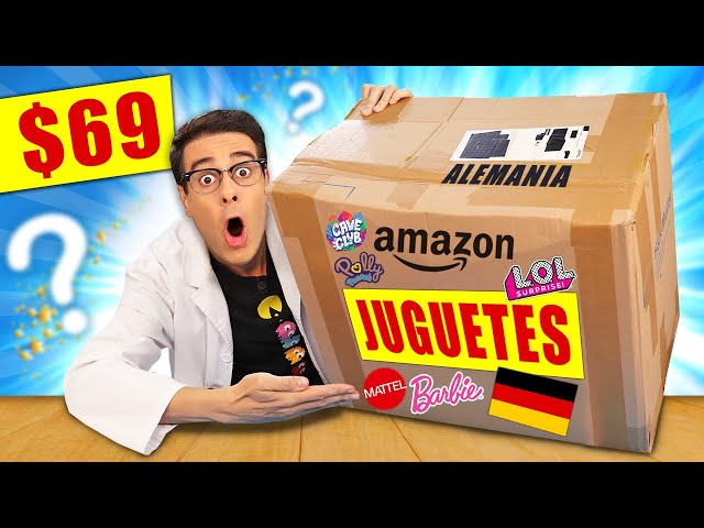 Compré CAJA MISTERIOSA DE JUGUETES en ALEMANIA por $69 📦❓ Amazon Devoluciones