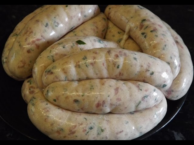 How To Make Sausages. Pork And Wild Garlic Sausage. #SRP