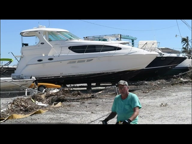 Pine Island B-Roll - Hurricane Ian - Florida National Guard Response