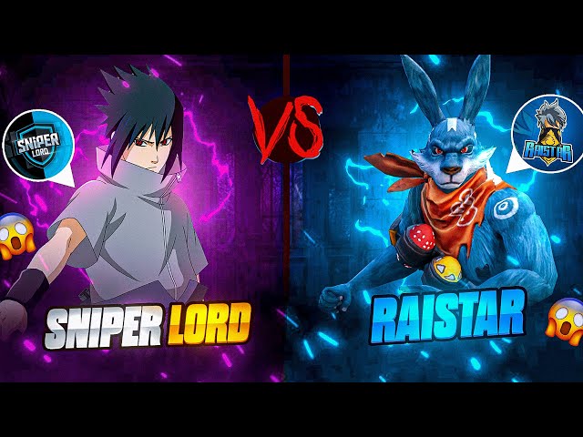 RAISTAR VS SNIPERLORD !!😱🔥 Best Clash Battle Who will Win?- Garena Free Fire is Back