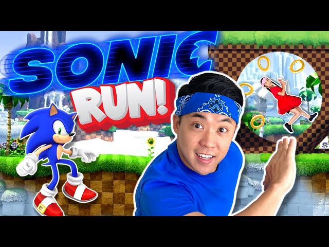 🦔💨 SONIC VIDEOGAME Workout | SOCCER Brain Break + Jokes from the MOJO App