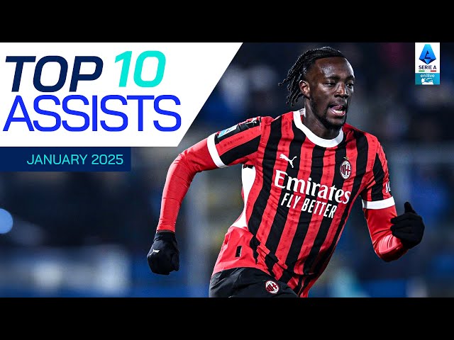 The Top 10 Assists of January | Top Assists | Serie A 2024/25