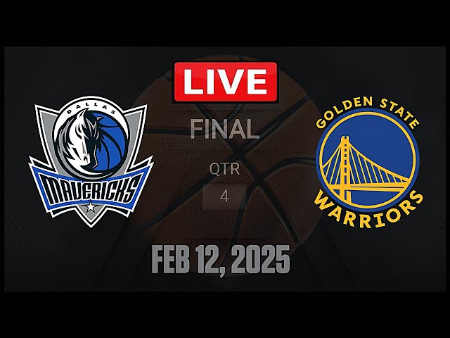 NBA LIVE! Dallas Mavericks vs Golden State Warriors | Feb 12, 2025 | warriors vs mavericks | NBA2K25