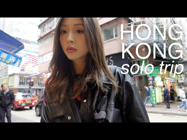 【Hong Kong Vlog】🇭🇰🍜 Exploring on my own, local recommended eats, how I spent NYE! 🥂