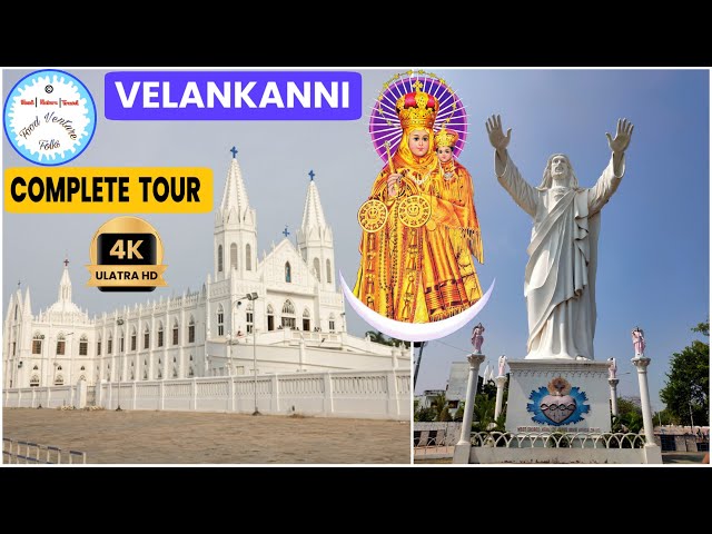 Velankanni Church | Amma Velankanni Matha | Sacred Heart of Jesus Statue  | வேளாங்கண்ணி மாதா | Tour