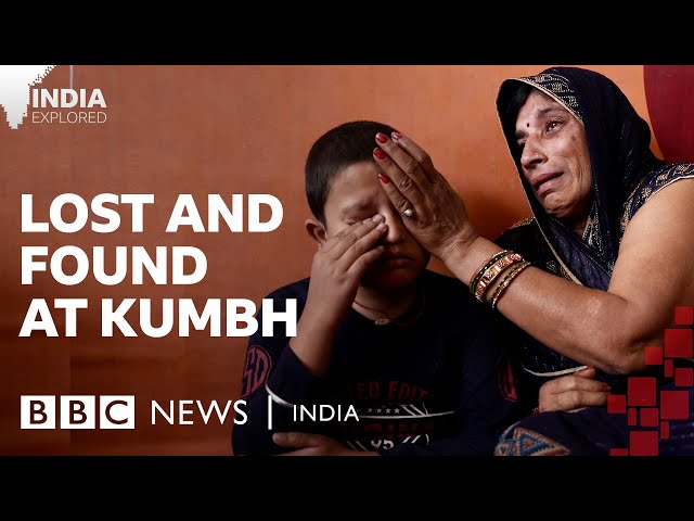 Kumbh Mela: Lost and found at the world's biggest gathering | BBC News India