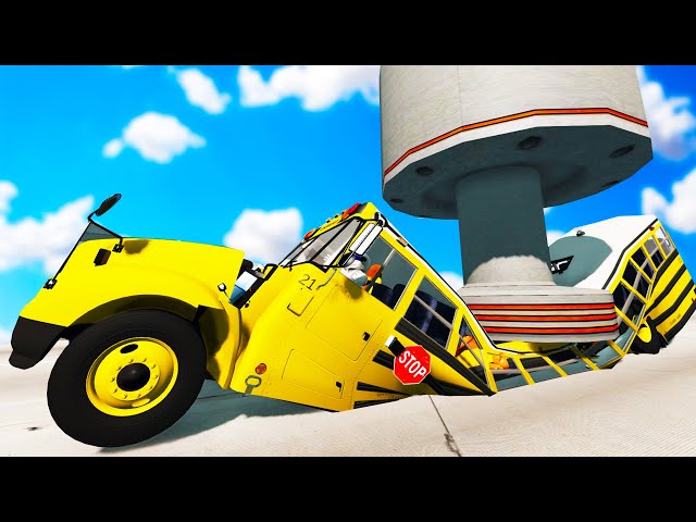 We Used a Massive Hydraulic Press to Crush Everything in BeamNG Multiplayer!