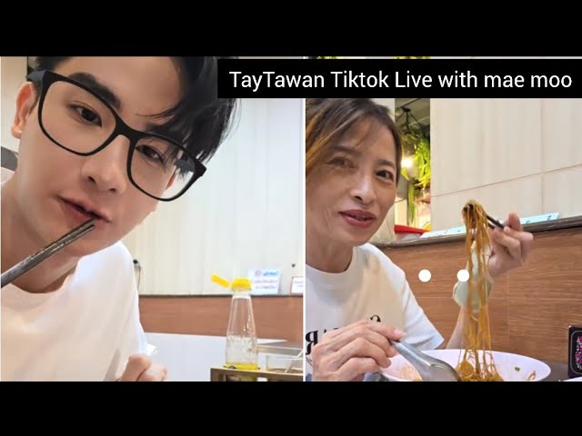 Eng sub//TayTawan Tiktok Live with his mom (09/02/25) #tawan_v