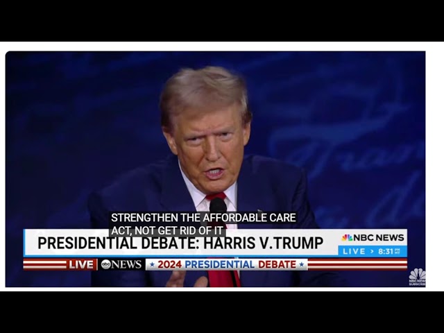 Harris and Trump face off in their first presidential debate, hosted by ABC News