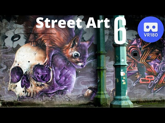 Virtual Reality Tour of Glasgow Street Art Pt 6