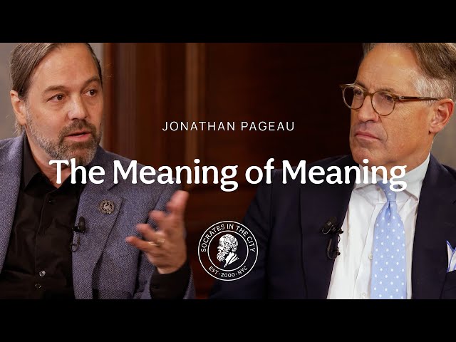 Jonathan Pageau: What is the Meaning of Meaning?