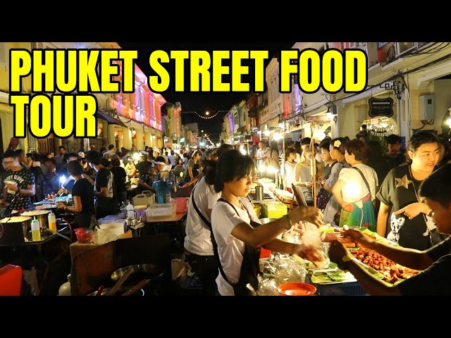 PHUKET STREET FOOD  |  8 Thai Street Foods You Should Try  |  Eating Street Food in Thailand