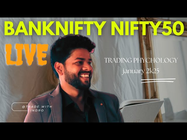 Live Intraday Trading | banknifty nifty 50 | Trade with indro 31th Jan 2025