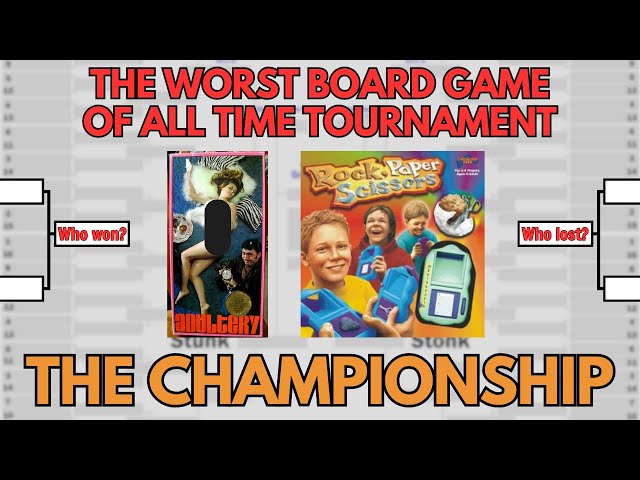 The Worst Board Game of All Time Bracket: The Championship