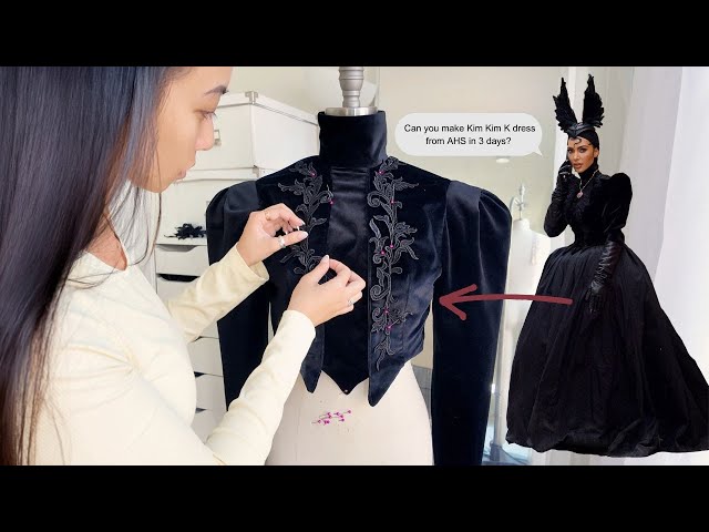 DIY Kim Kardashian’s Gothic Look from American Horror Story | Halloween Costume Tutorial